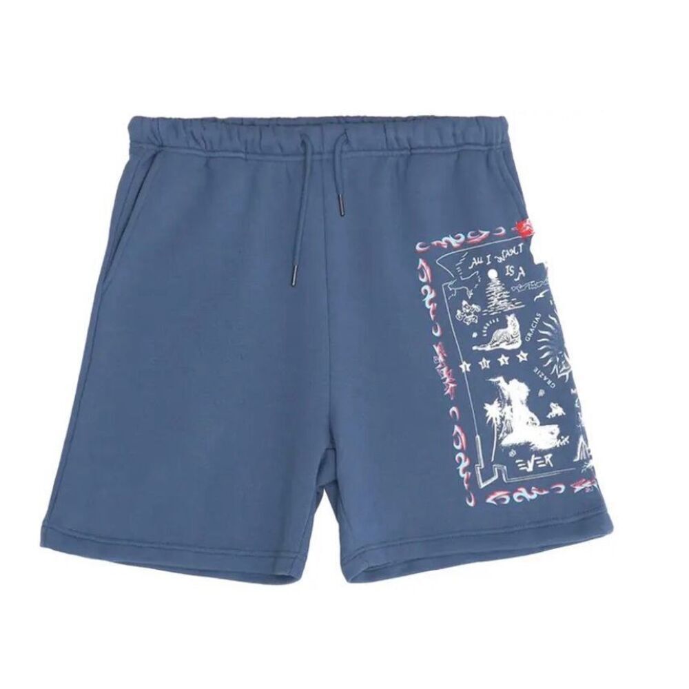 JUNGLES MENS BANDANA SWEAT SHORTS NWT Medium